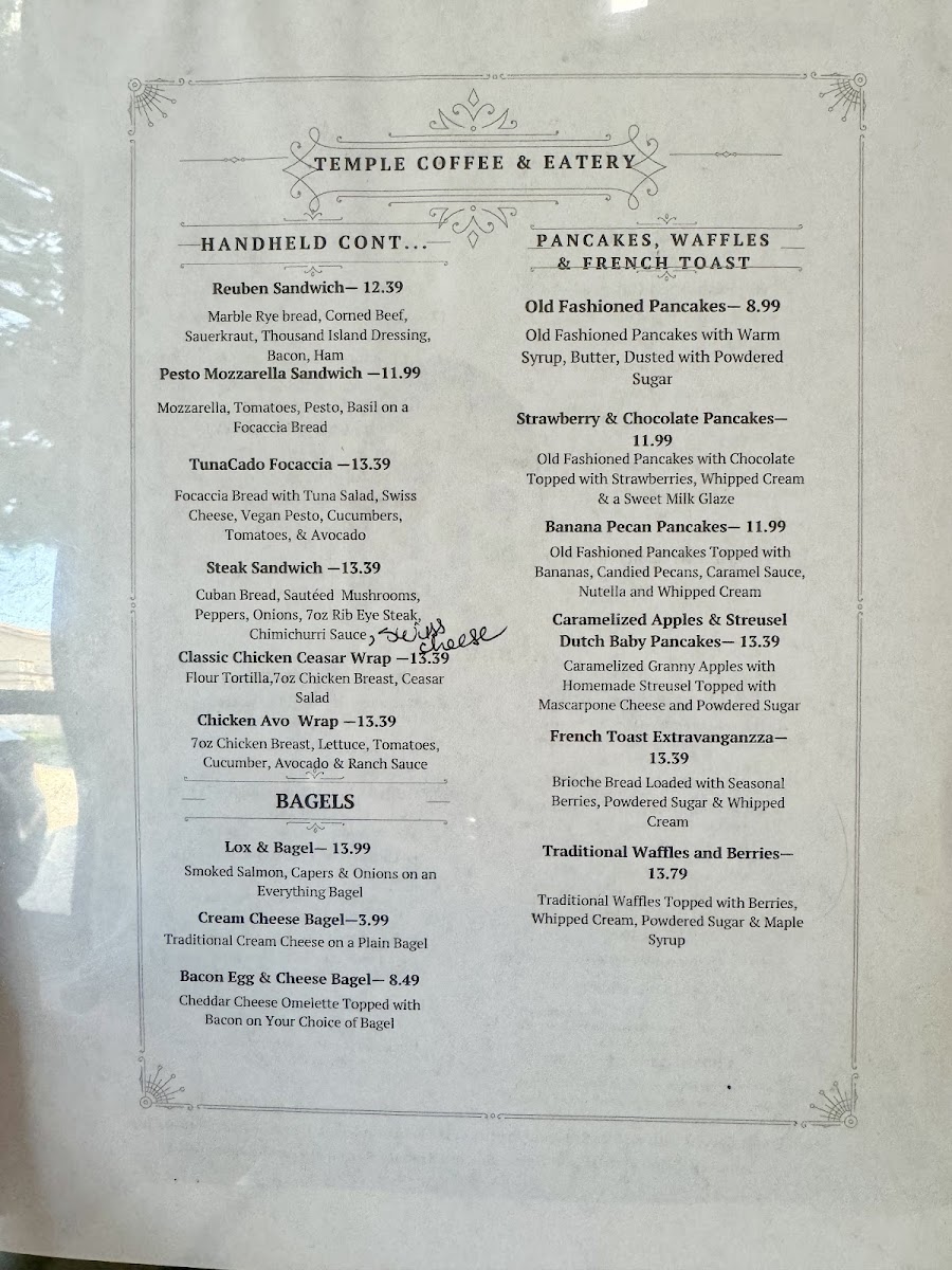 Menu Temple Coffee & Eatery-9